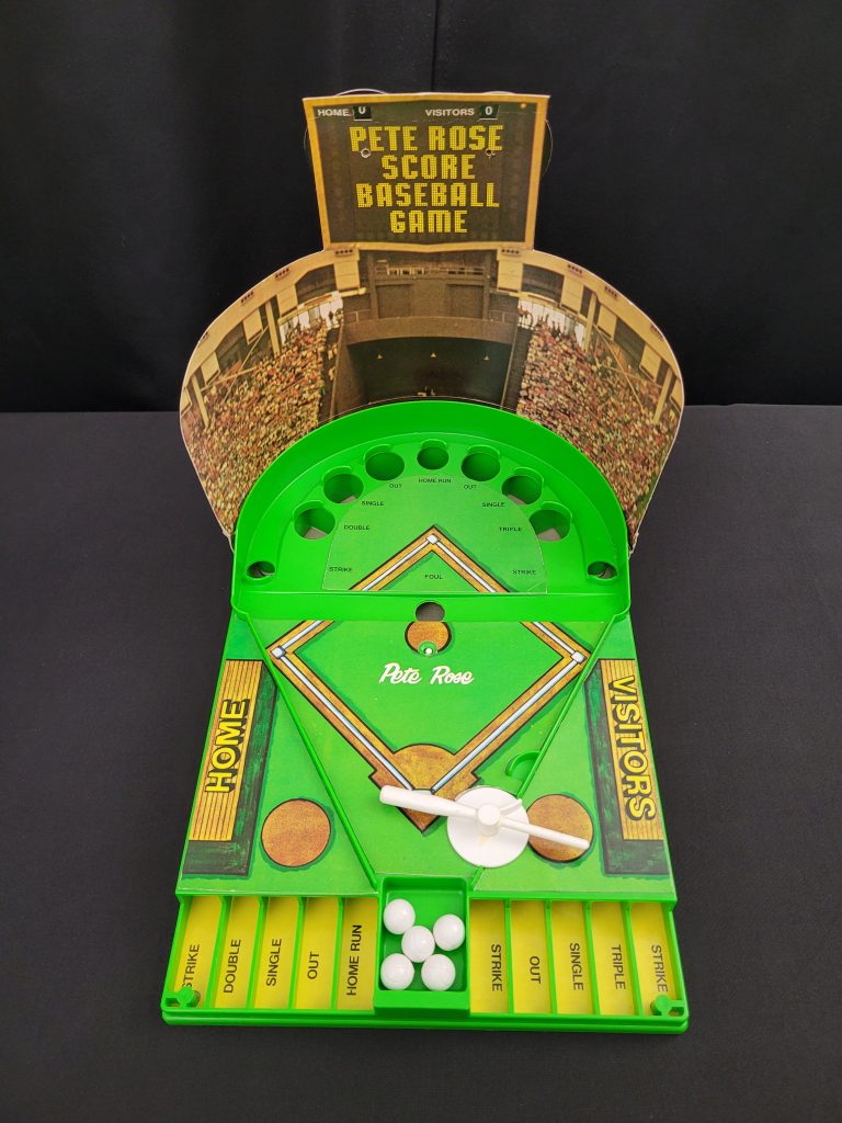 Pete Rose Score Baseball Game Board