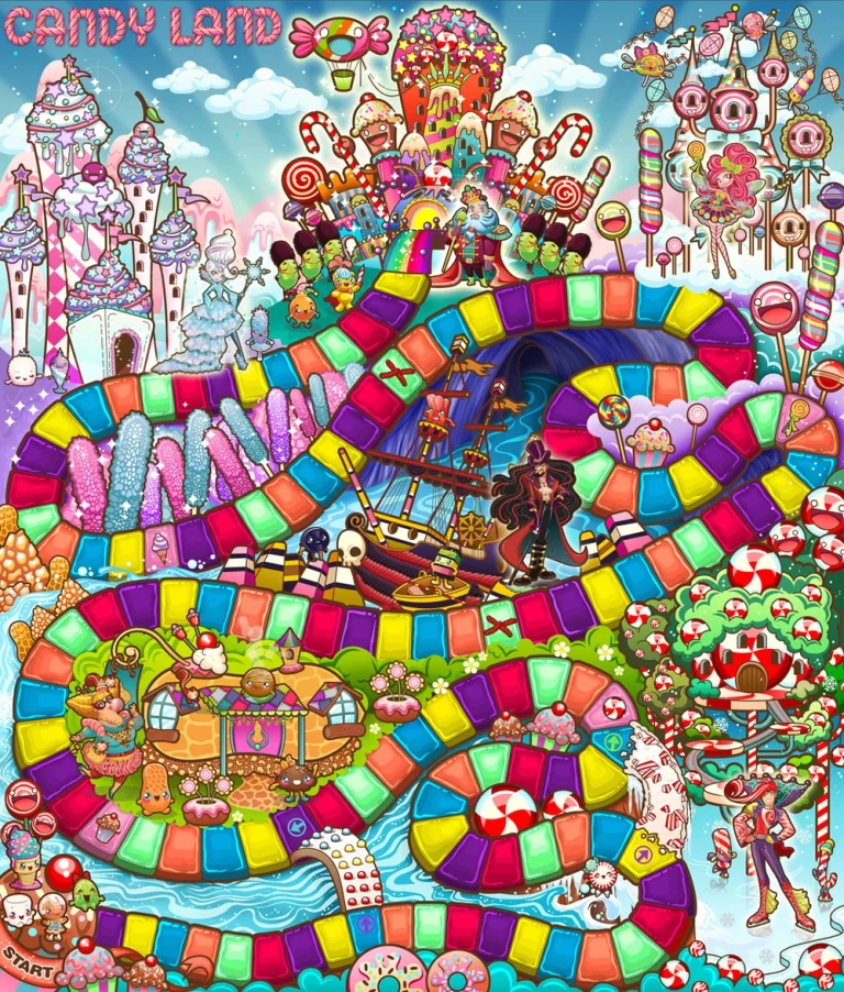 Candy Land 2013 Game Board