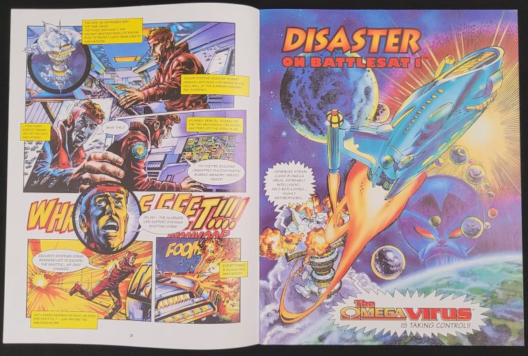 The Omega Virus Comic 1