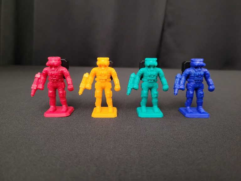 The Omega Virus Commando Figures