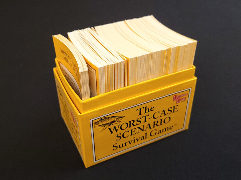 The Worst Case Scenario Game Cards